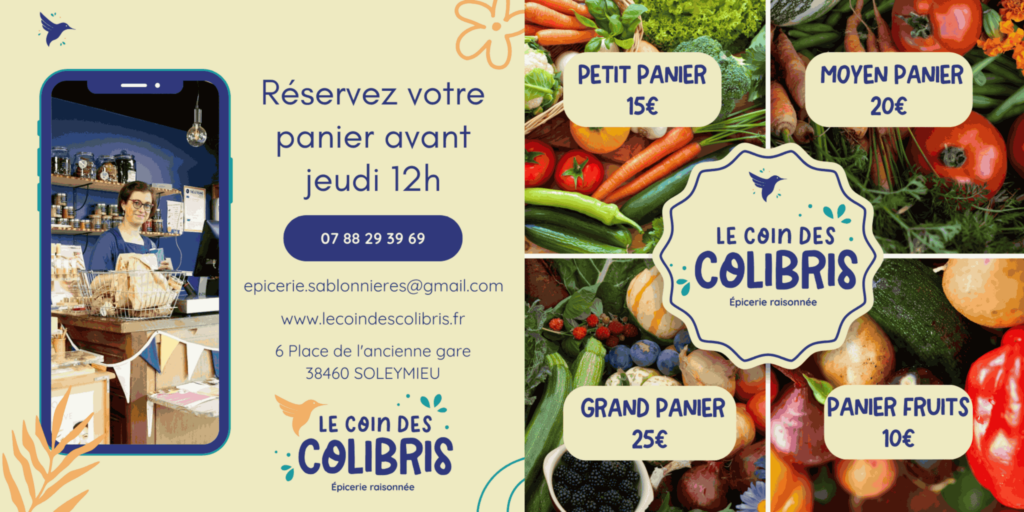 Banniere site internet panier